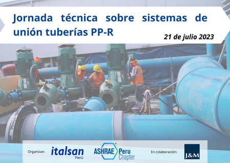 Jornada técnica Italsan Perú sobre sistemas de unión tuberías PP-R