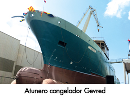 Atunero congelador Gevred